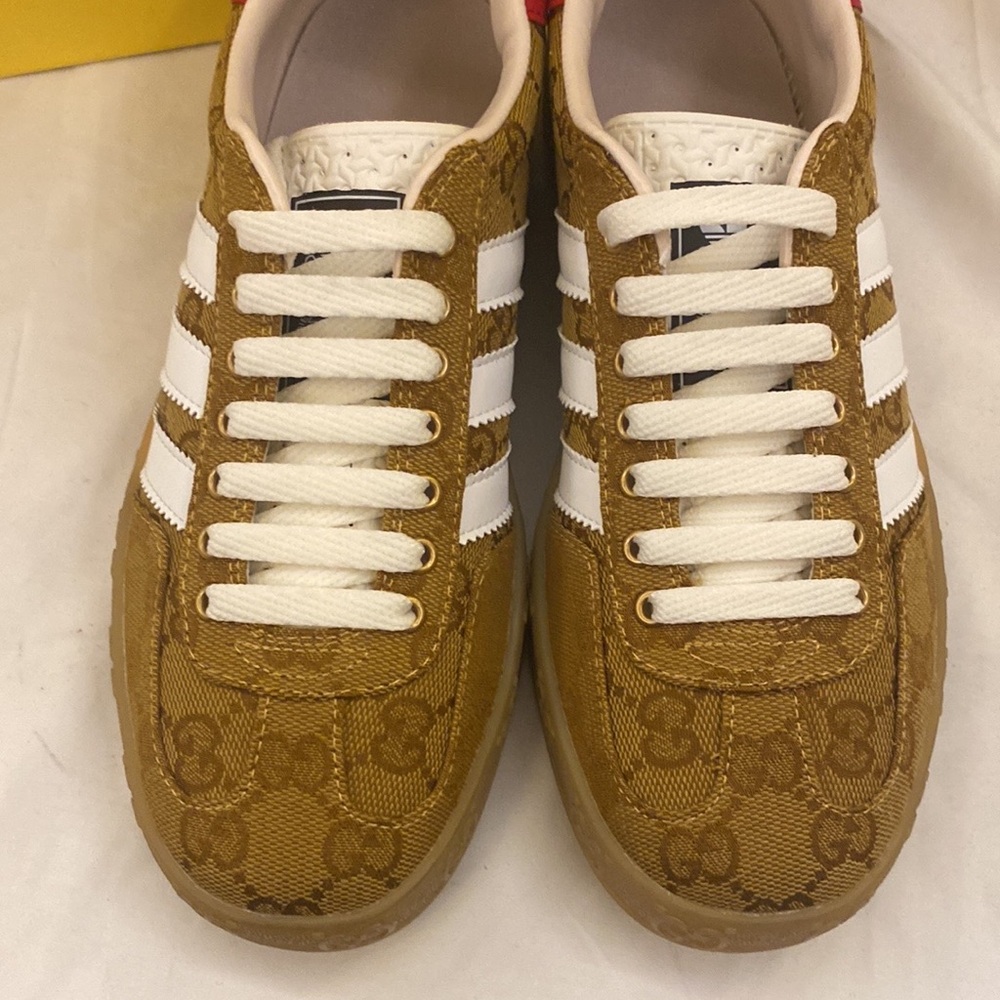 Gucci Brown and White Sneakers - Picture 7 of 7